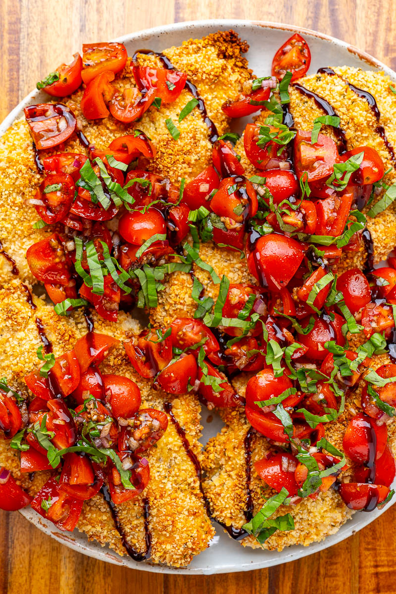 Crispy Poultry Bruschetta