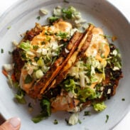 A picture of Brandon’s Egg Roll Tacos