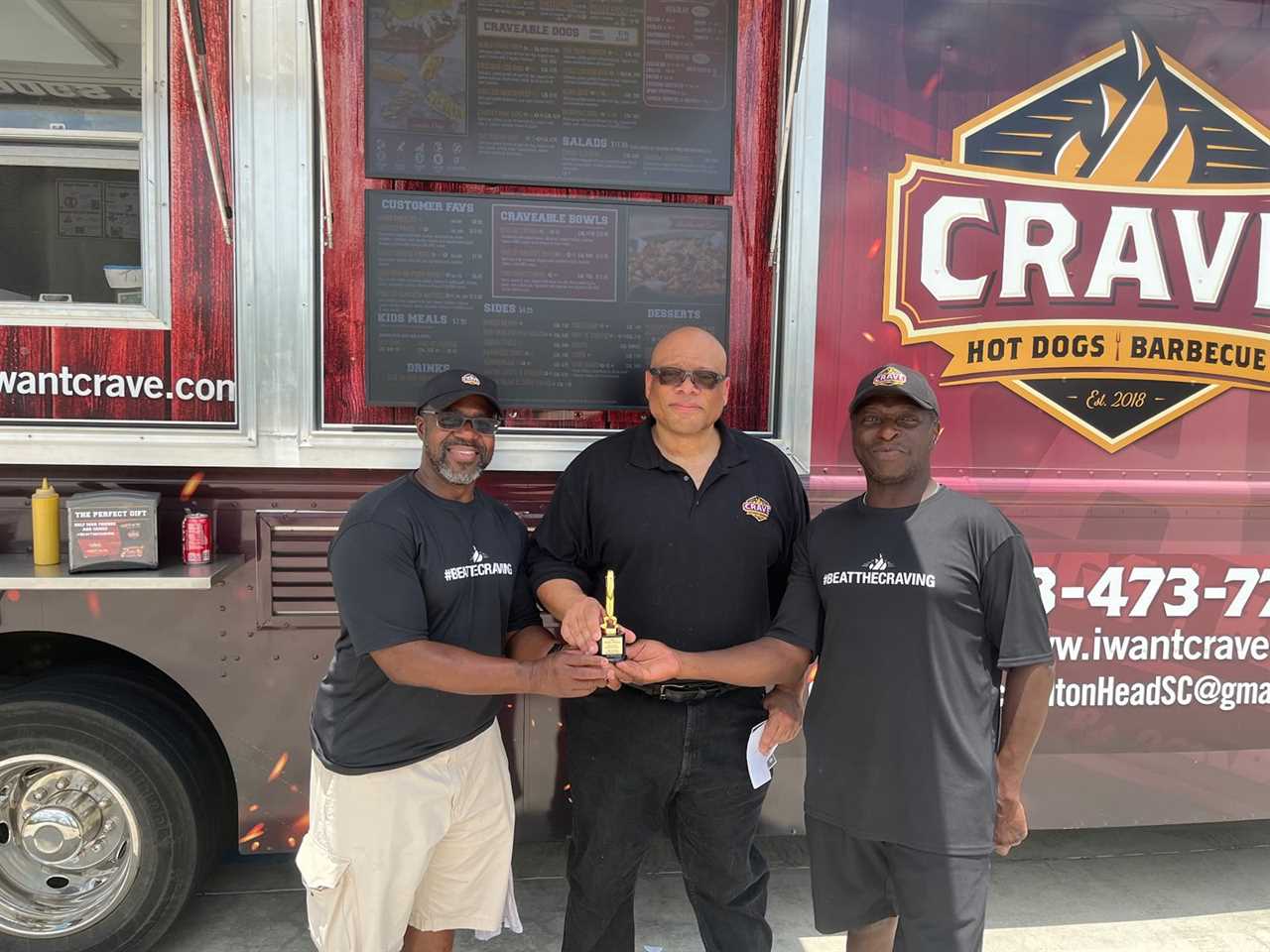 Crave Hot Dogs & BBQ Wins People’s Choice Award at 1st Annual Hogs N’ Dogs Grilling Competition