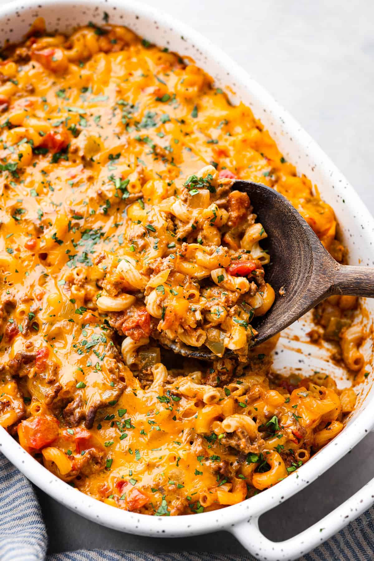 Cheesy Tater Toddler Casserole