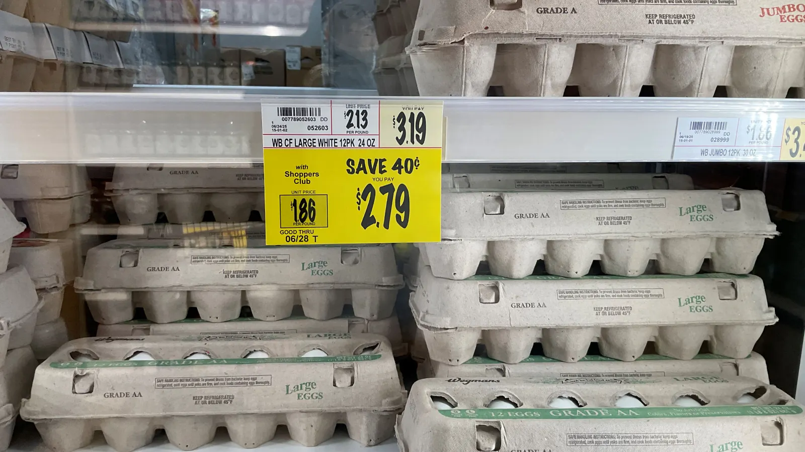 Trump administration sues California over egg prices