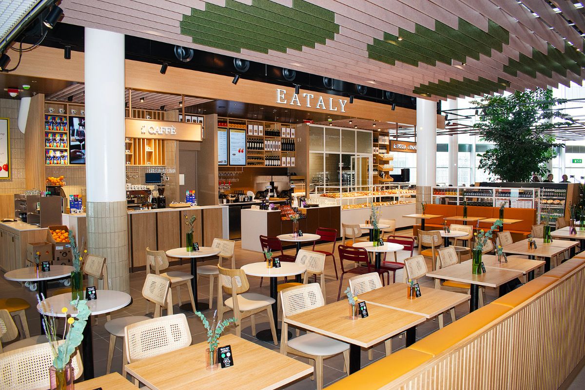 Eataly opens its store in the Netherlands, at Amsterdam Schiphol Airport