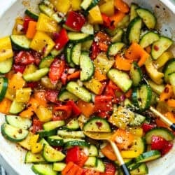 Crunchy Cucumber and Bell Pepper Salad