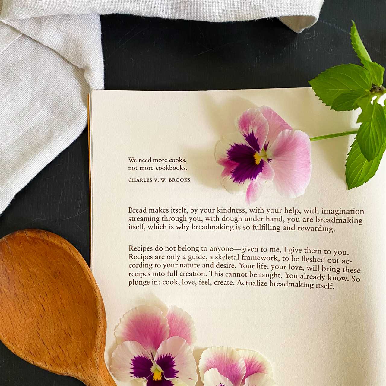 The Kindest Bread Recipe: A Homemade Yeasted Sandwich Bread from the Tassajara Bread Publication circa 1970