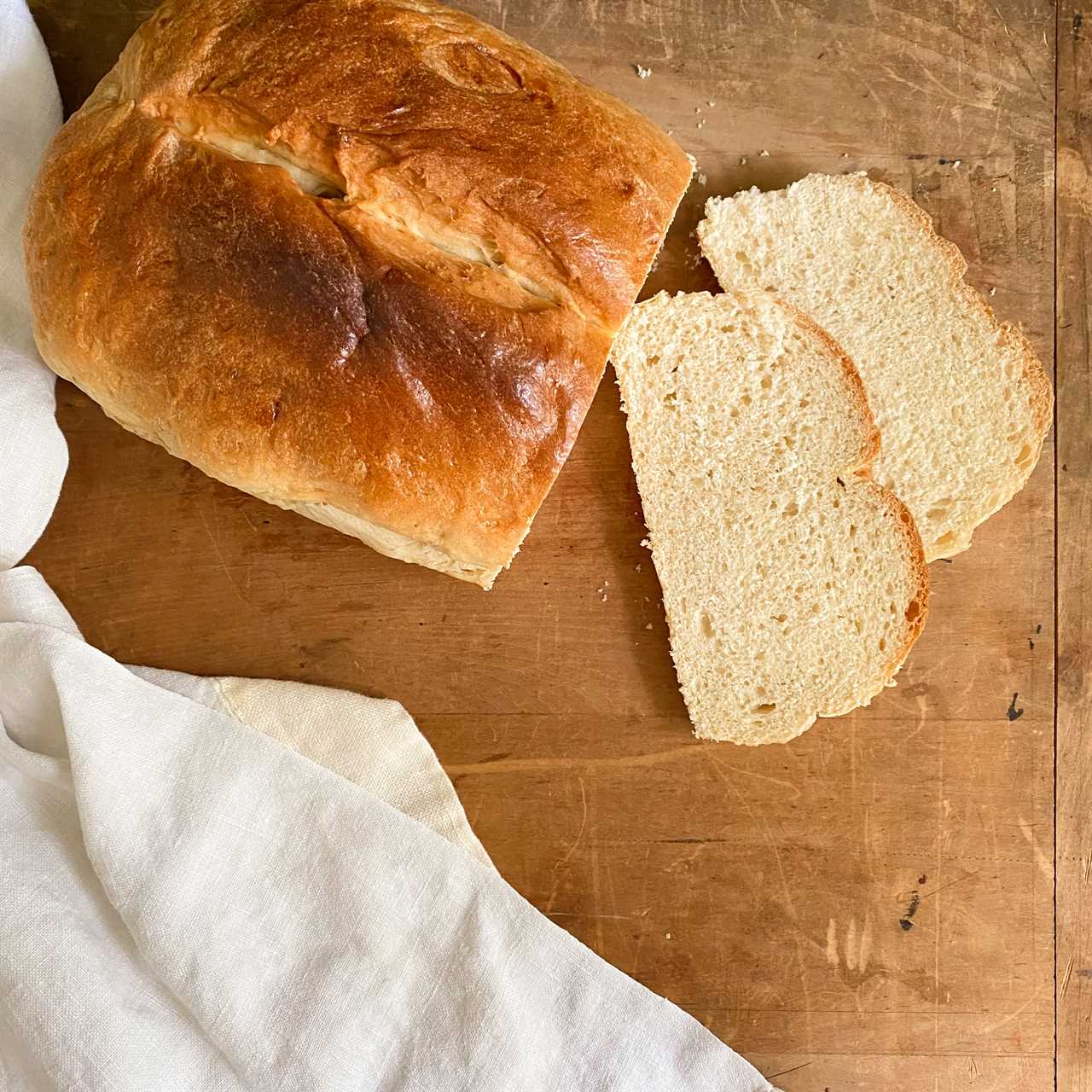 The Kindest Bread Recipe: A Homemade Yeasted Sandwich Bread from the Tassajara Bread Publication circa 1970