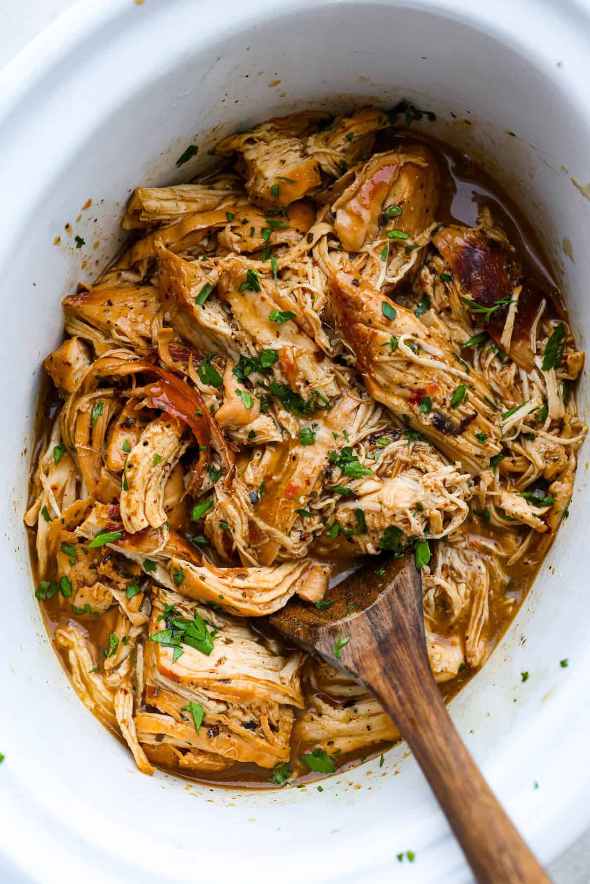 Easy Slow Stove Parmesan Garlic Hen and Potatoes
