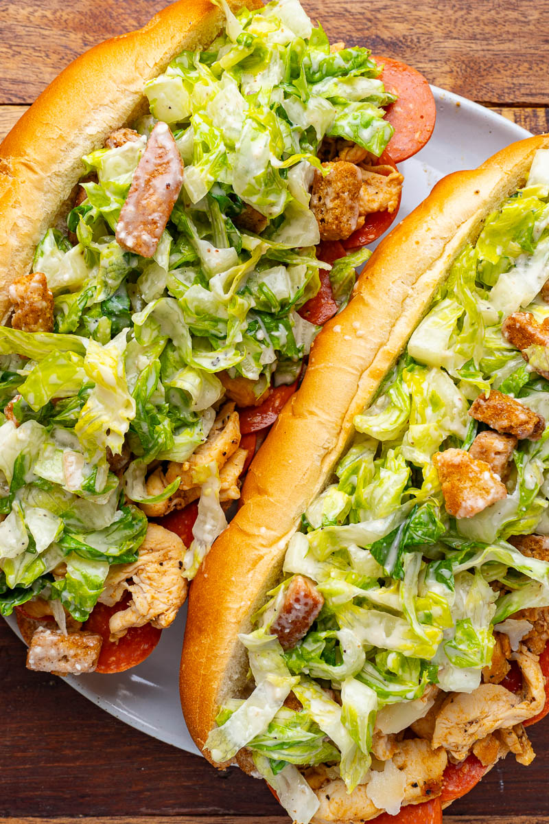 Poultry Caesar Salad Sandwich