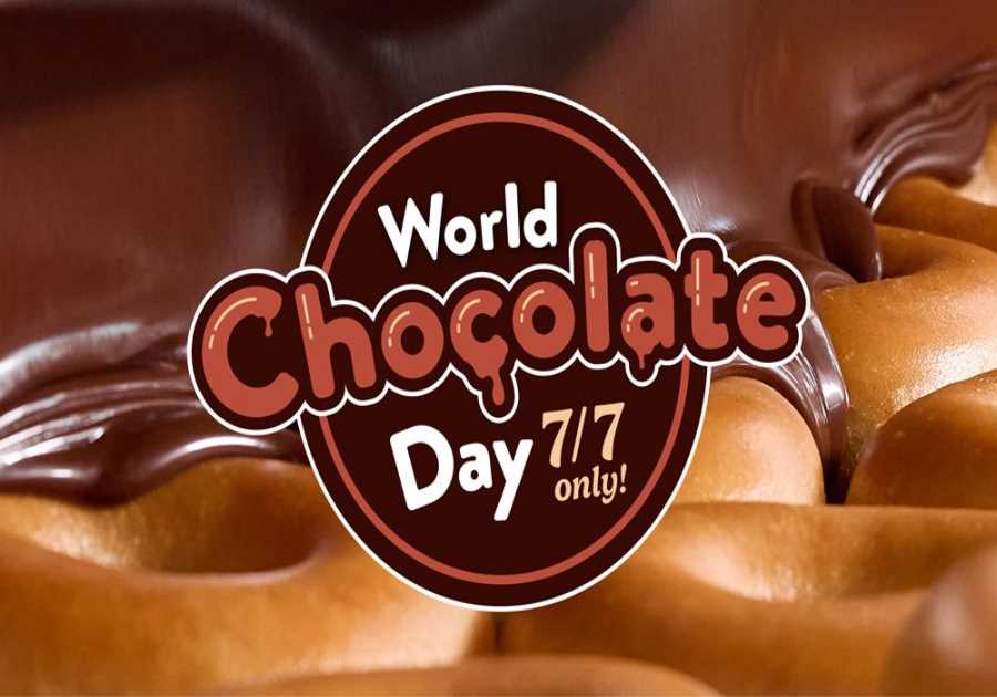 KRISPY KREME Celebrates World Chocolate Day July 7 by Returning Chocolate Glazed Doughnuts, This Time with HERSHEY’S Chocolate!