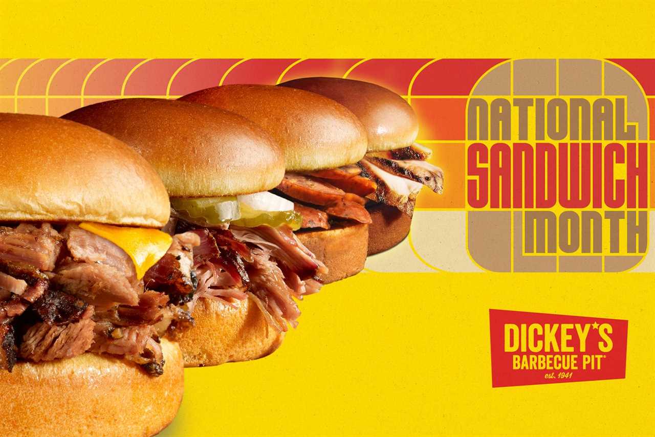 Dickey's Barbecue Celebrates National Sandwich Month with New Sandwich Buffet and Exclusive Savings