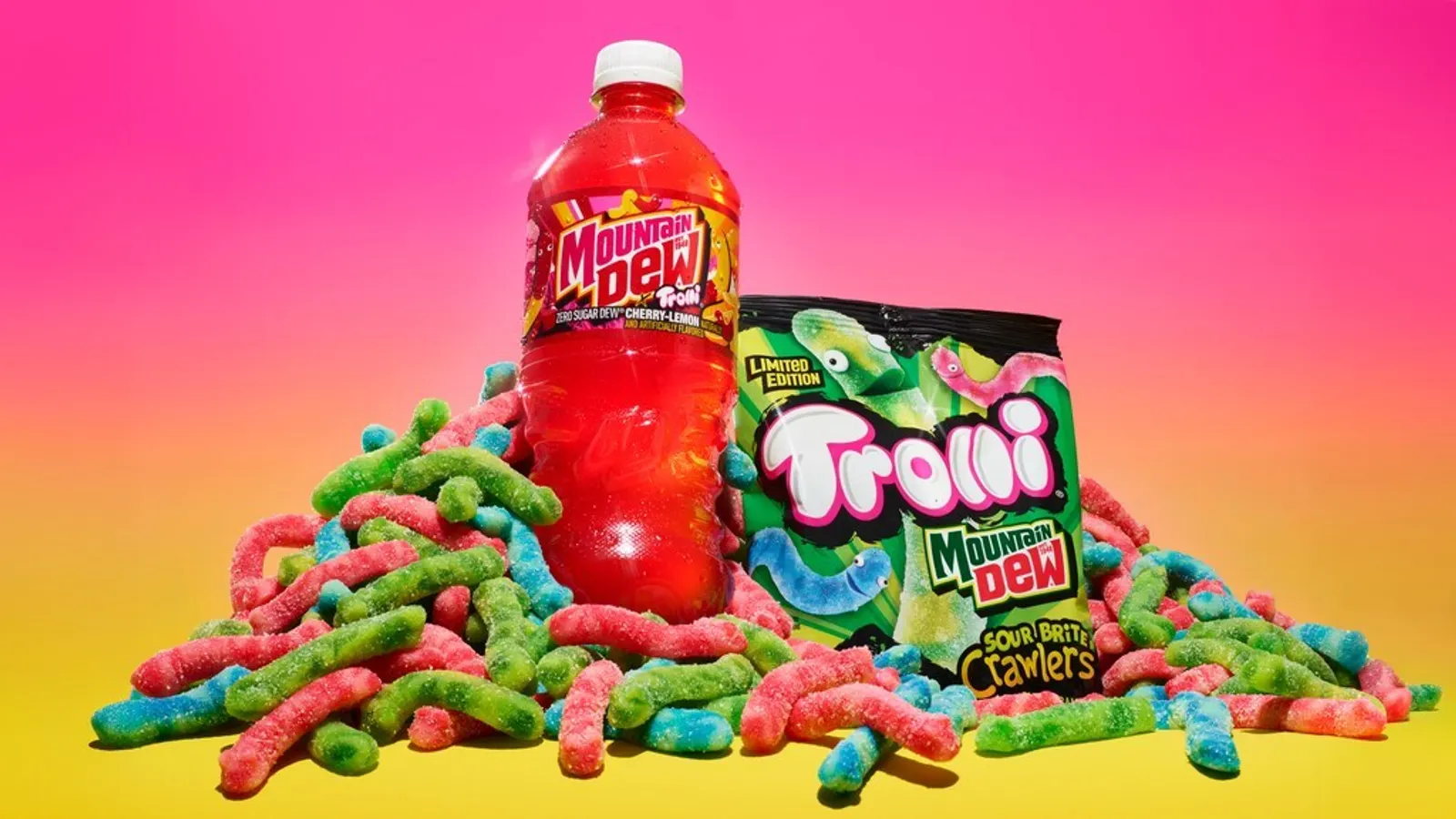 Leftovers: Mountain Dew and Trolli link on candy, soda | Twinings splashes into refreshers
