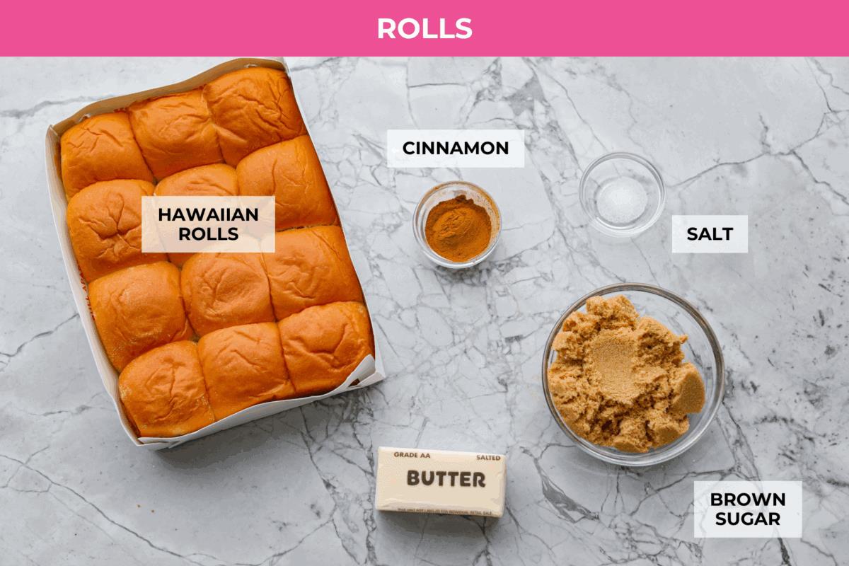 Hawaiian Roll Cinnamon Rolls