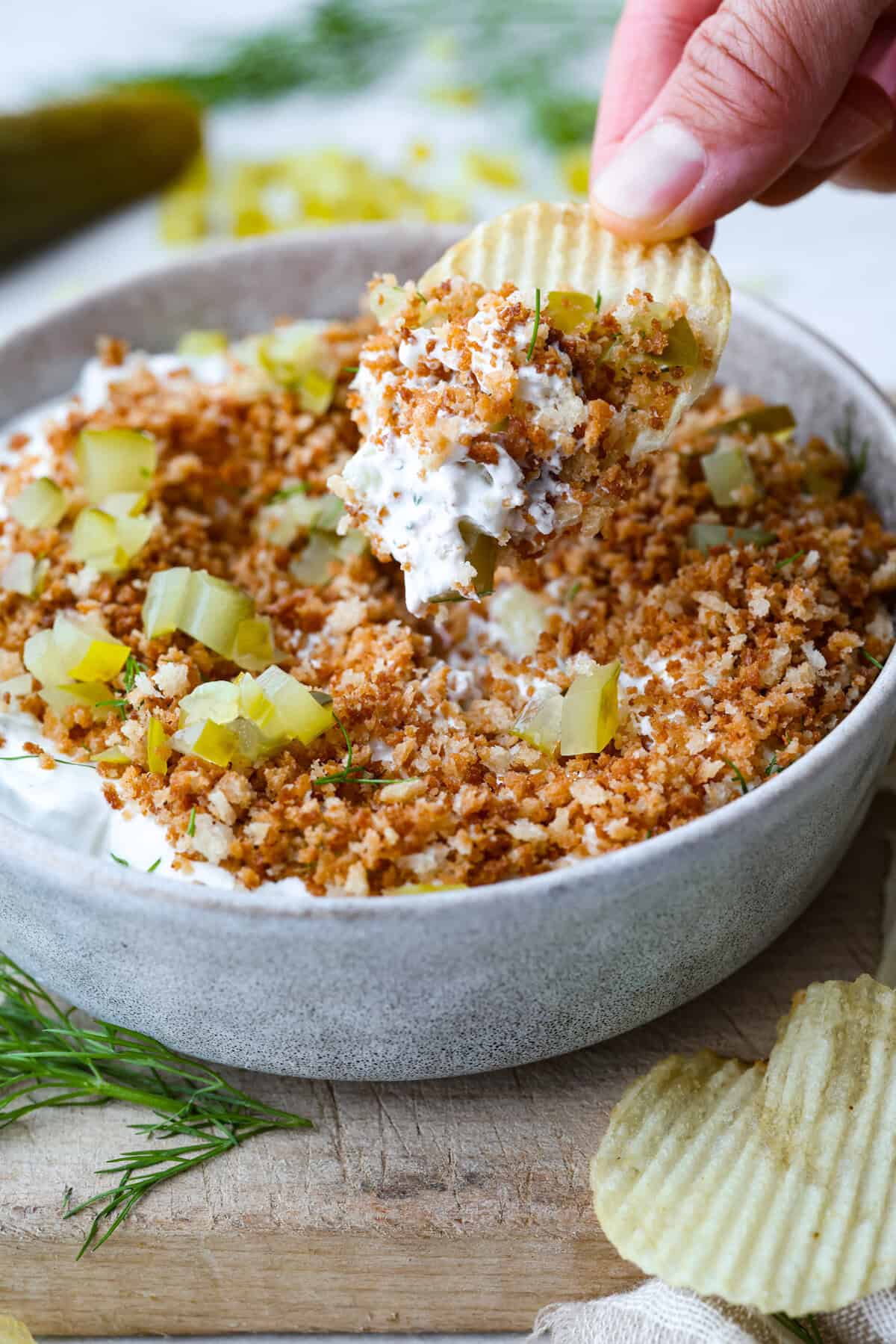 Fried Pickle Dip