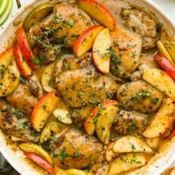 Comfy Apple Cider Hen Thighs