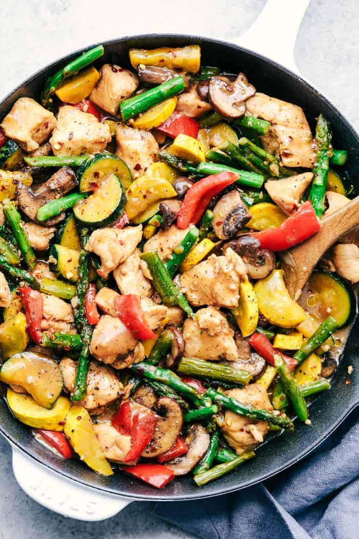 20 Minute Garlic Shrimp Stir Fry