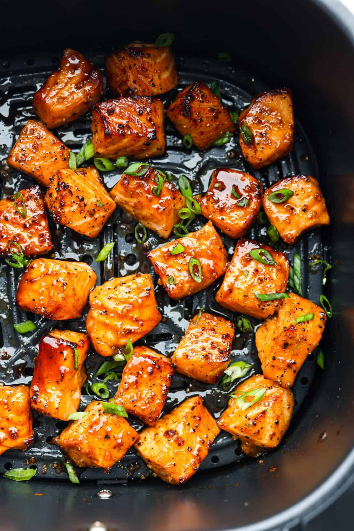 Air Fryer Teriyaki Salmon