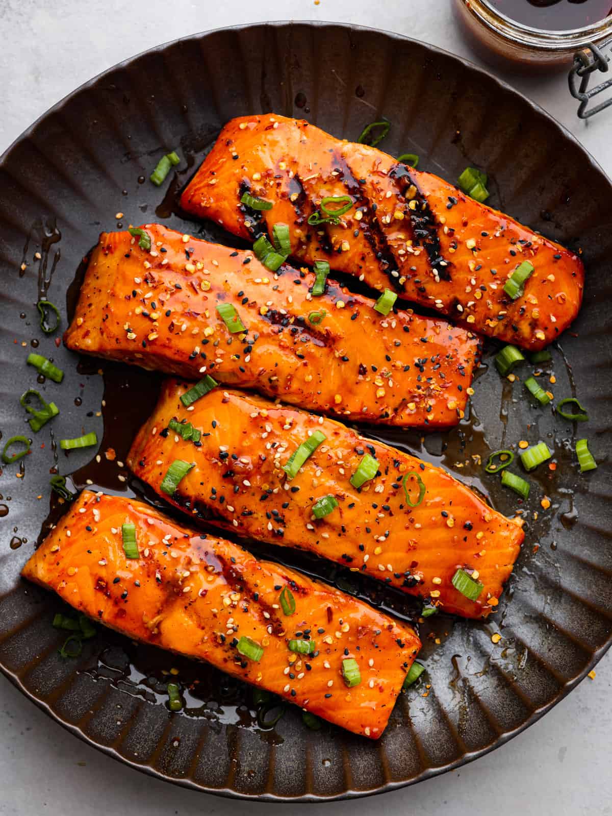 Air Fryer Teriyaki Salmon
