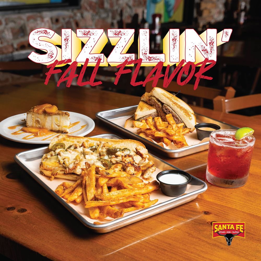 Santa Fe Cattle Co. Serves Up “Sizzlin’ Fall Flavors” Limited-Time Menu