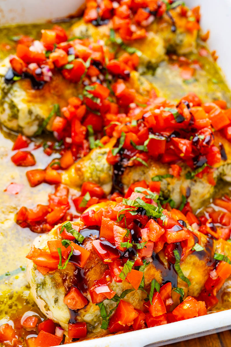 Pesto Baked Hen