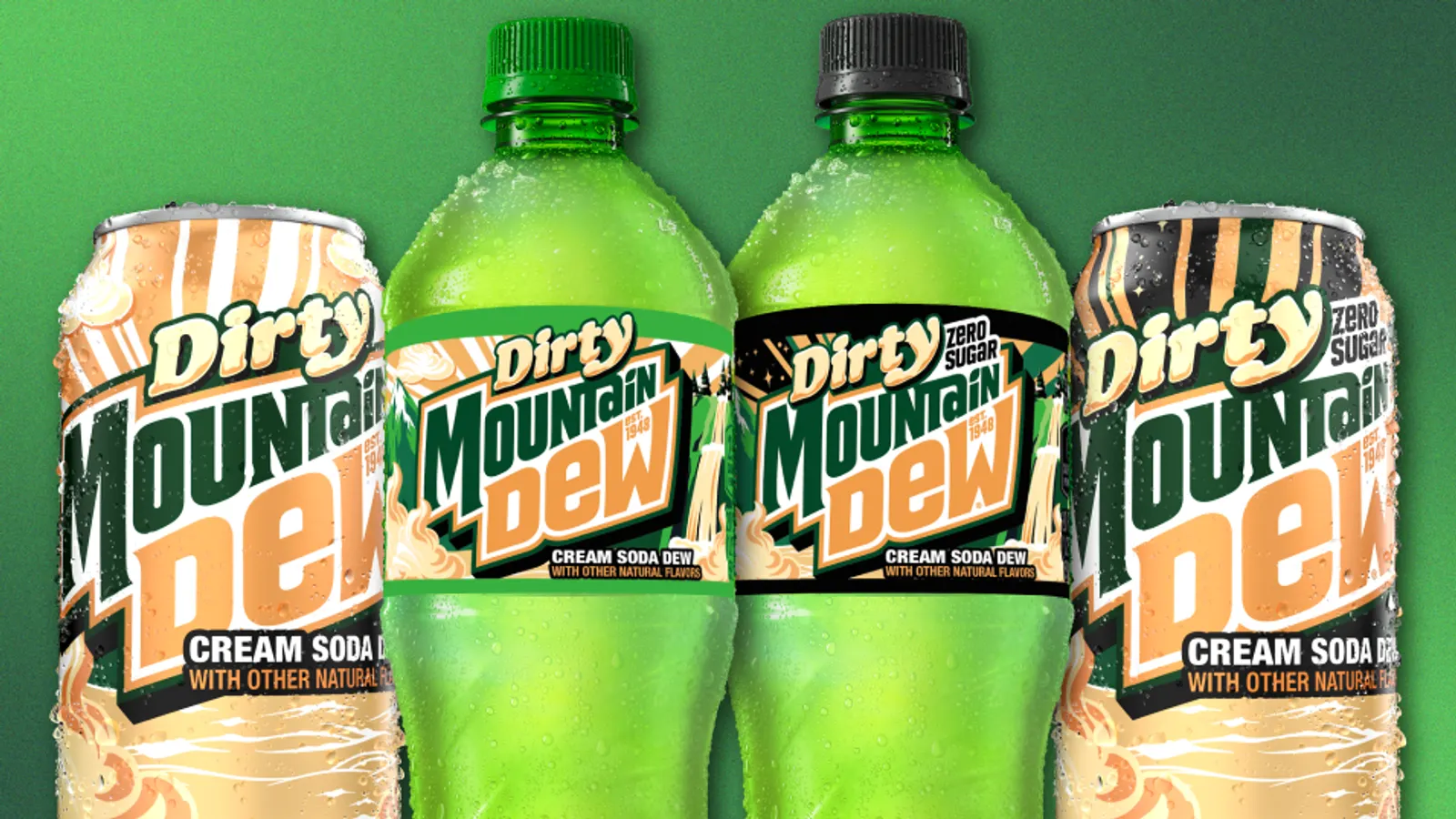 PepsiCo splashes into dirty soda with new Mountain Dew flavor