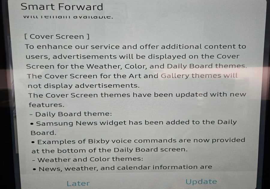 Samsung Rolls Out Ads to Family Members Center Fridges