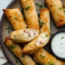 Break Chicken Egg Rolls (Air Fryer).