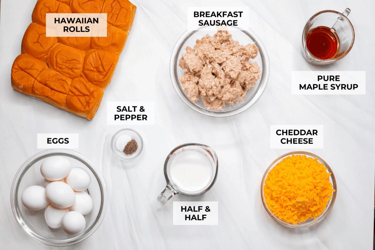 Hawaiian Roll Breakfast Covered Dish