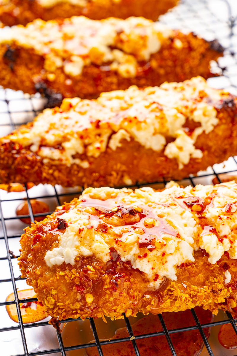 Crunchy Hot Honey Feta Hen