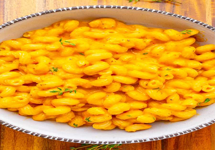 Roast Butternut Squash and Feta Pasta