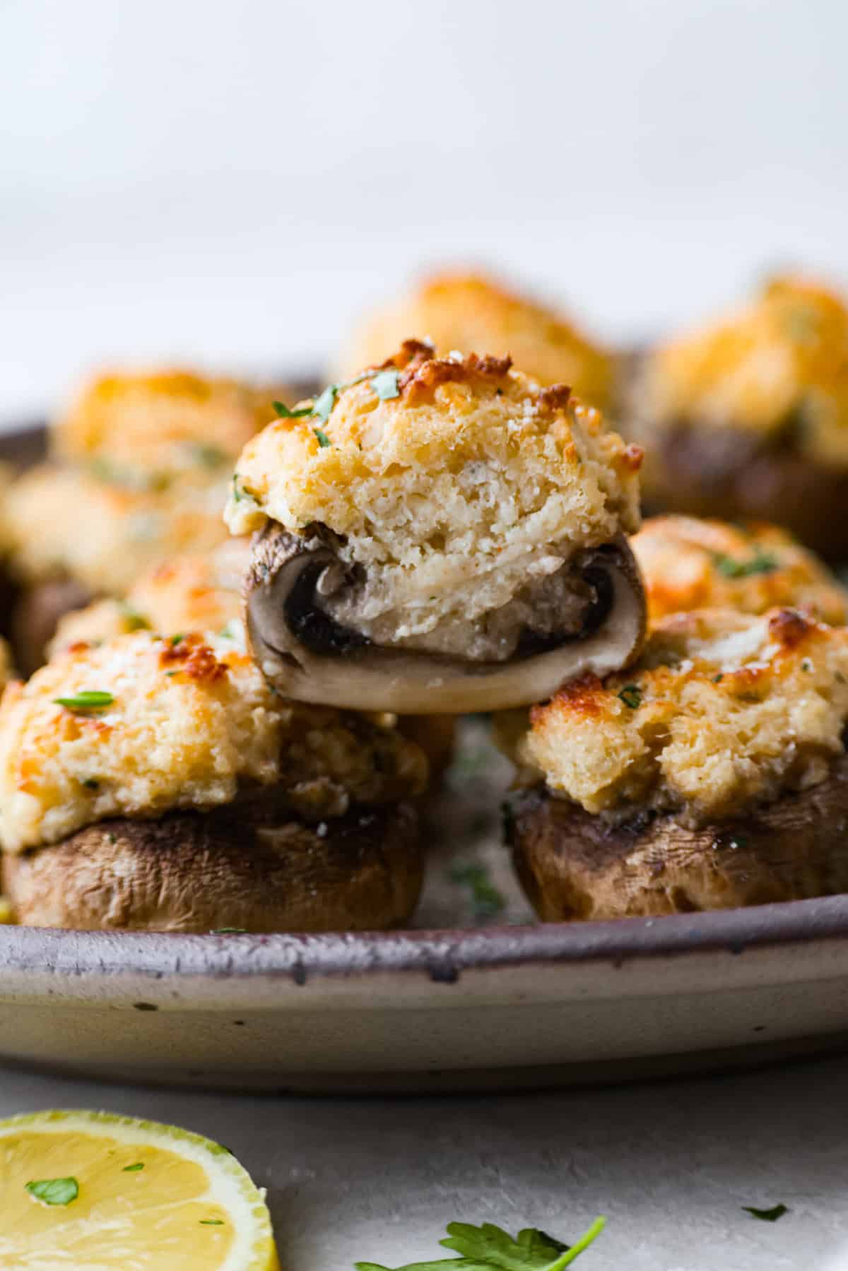 Stuffed Mushroom Dip