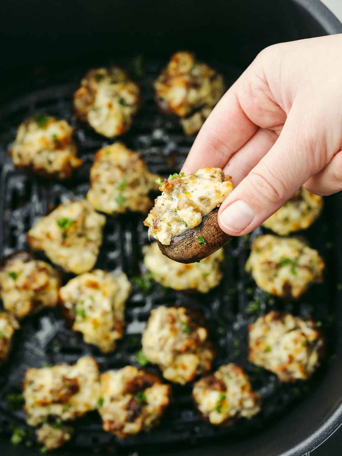 Stuffed Mushroom Dip