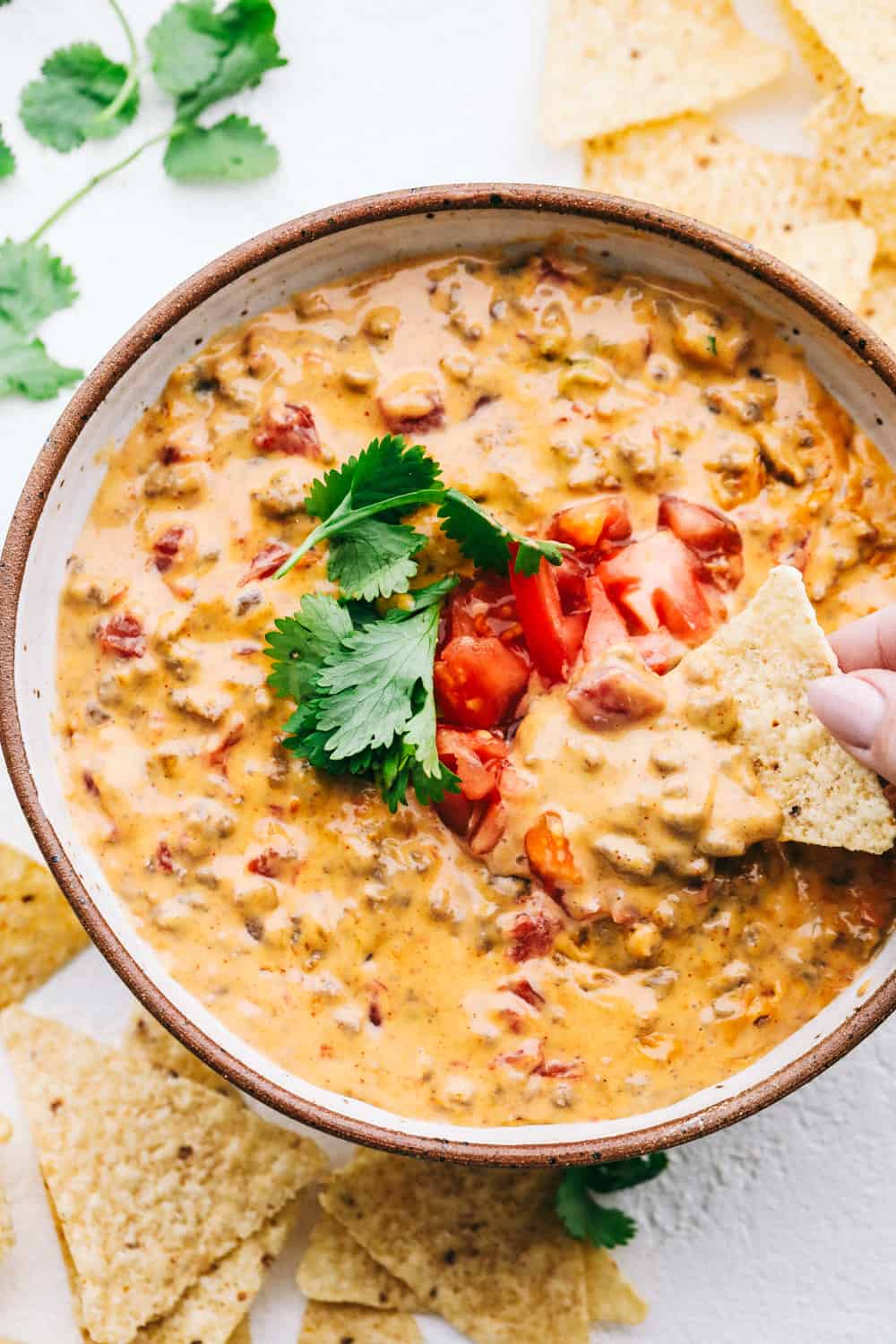 Crockpot Mexican Road Corn Dip