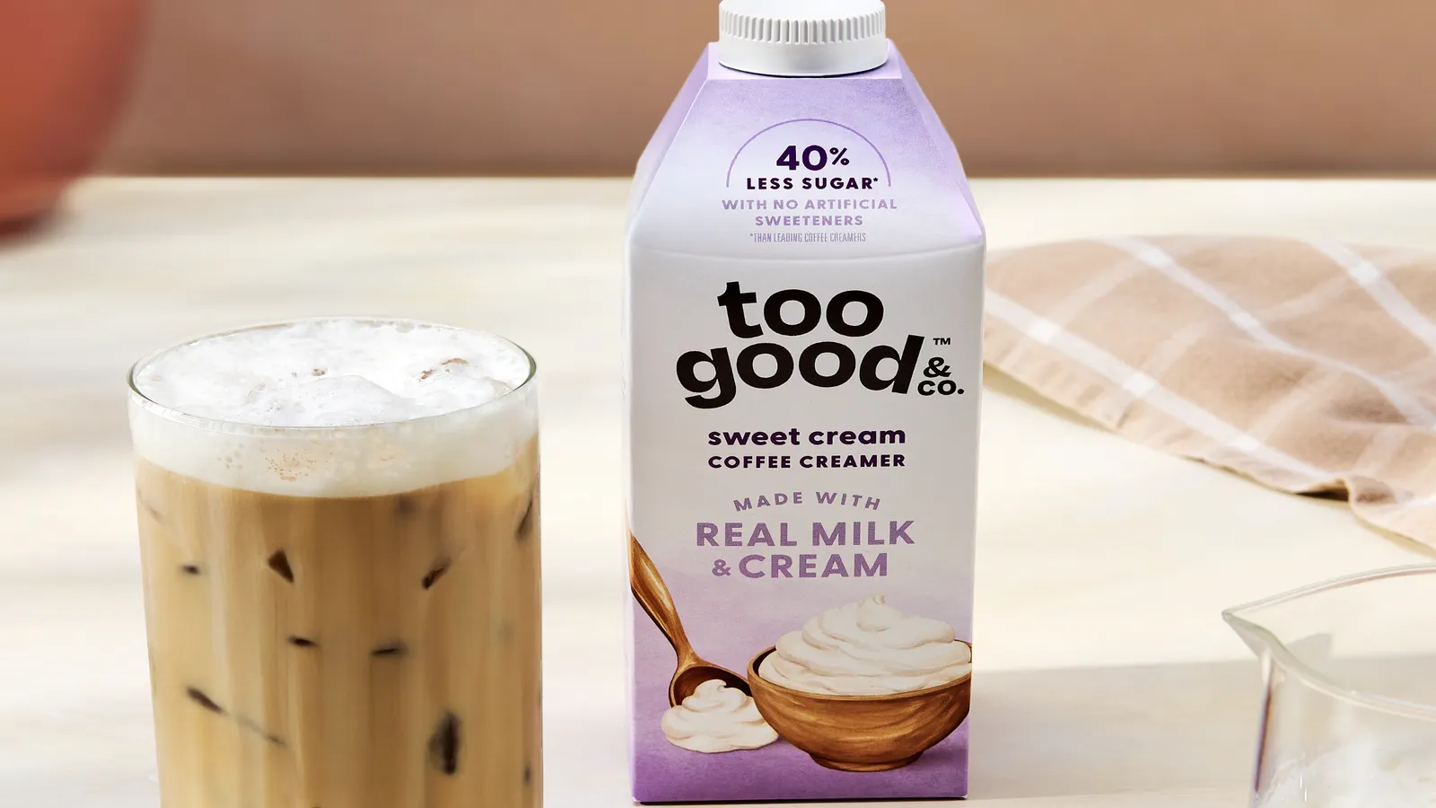 Danone’s Too Good & Co enters coffee creamers
