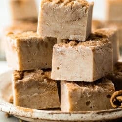 4-Ingredient Churro Fudge