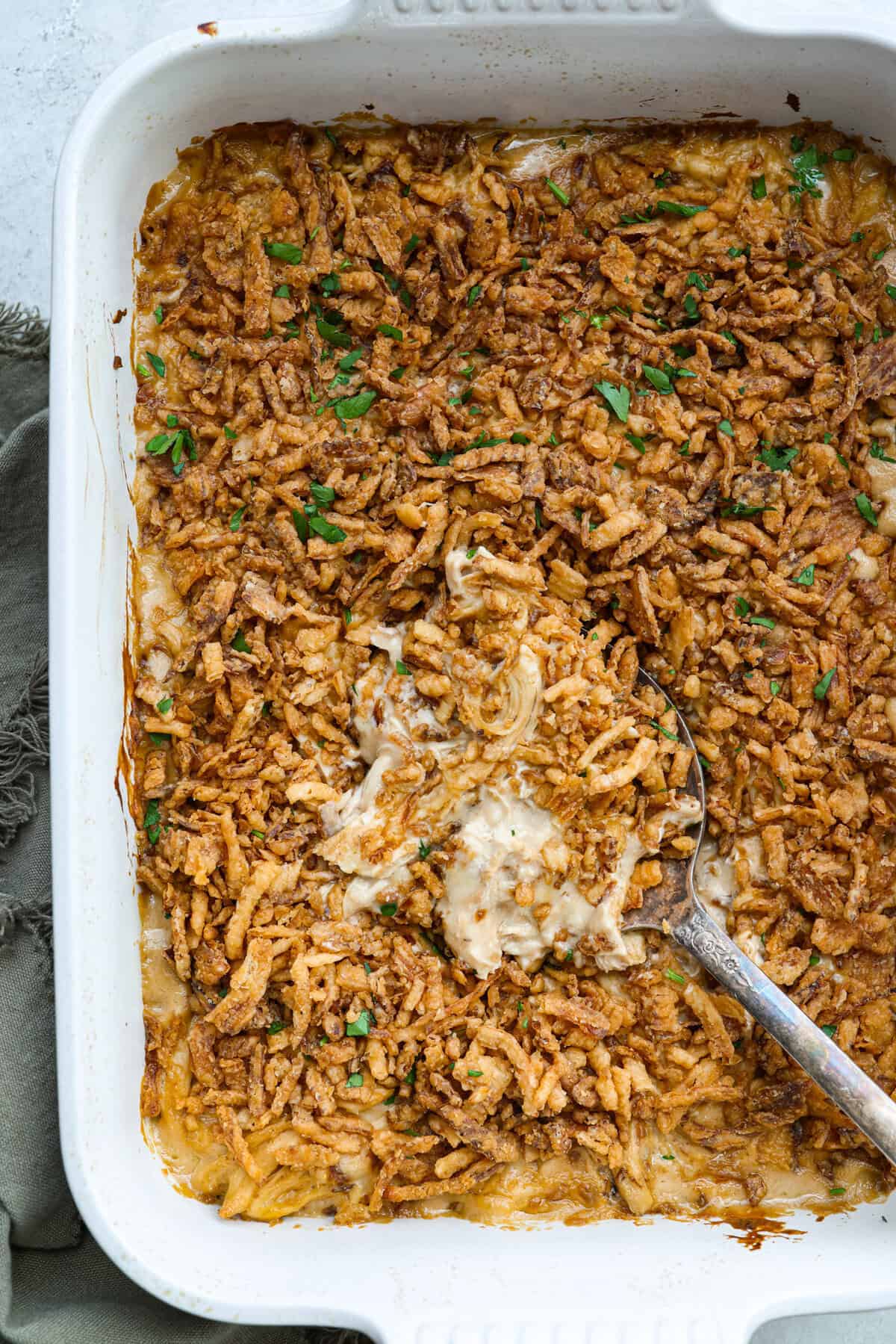 French Onion Hen Casserole