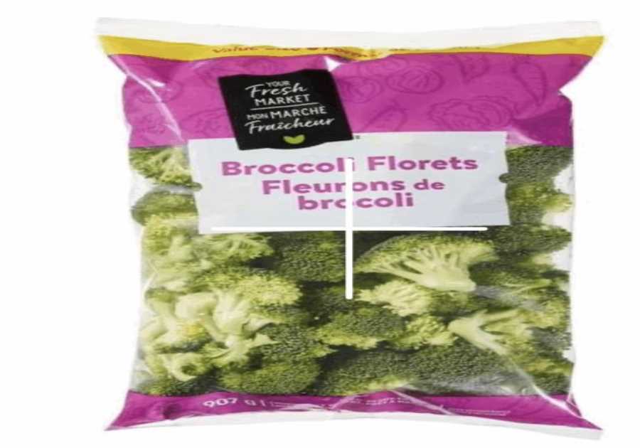 Broccoli florets recalled because of Salmonella