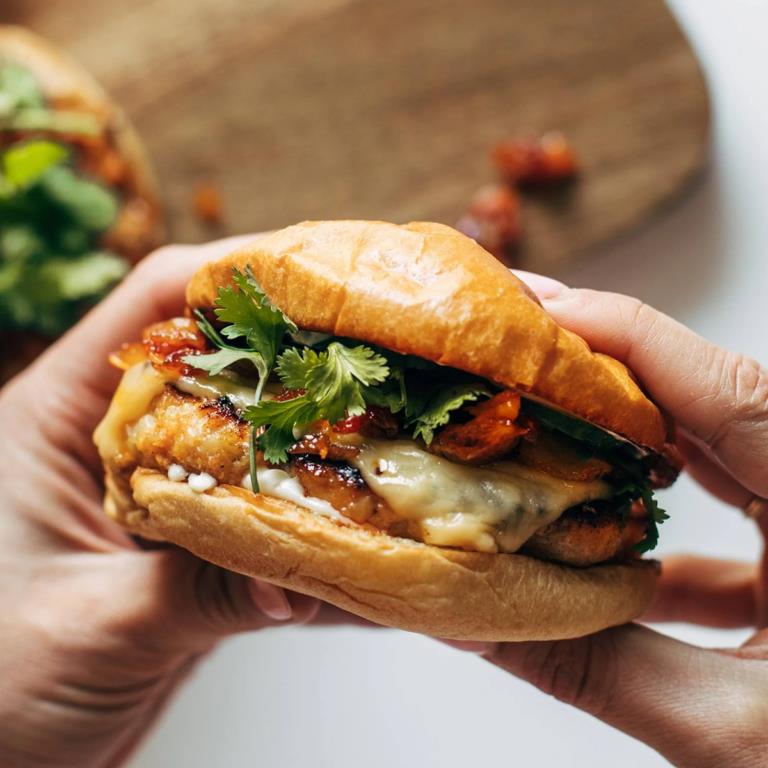 Gochujang burger.