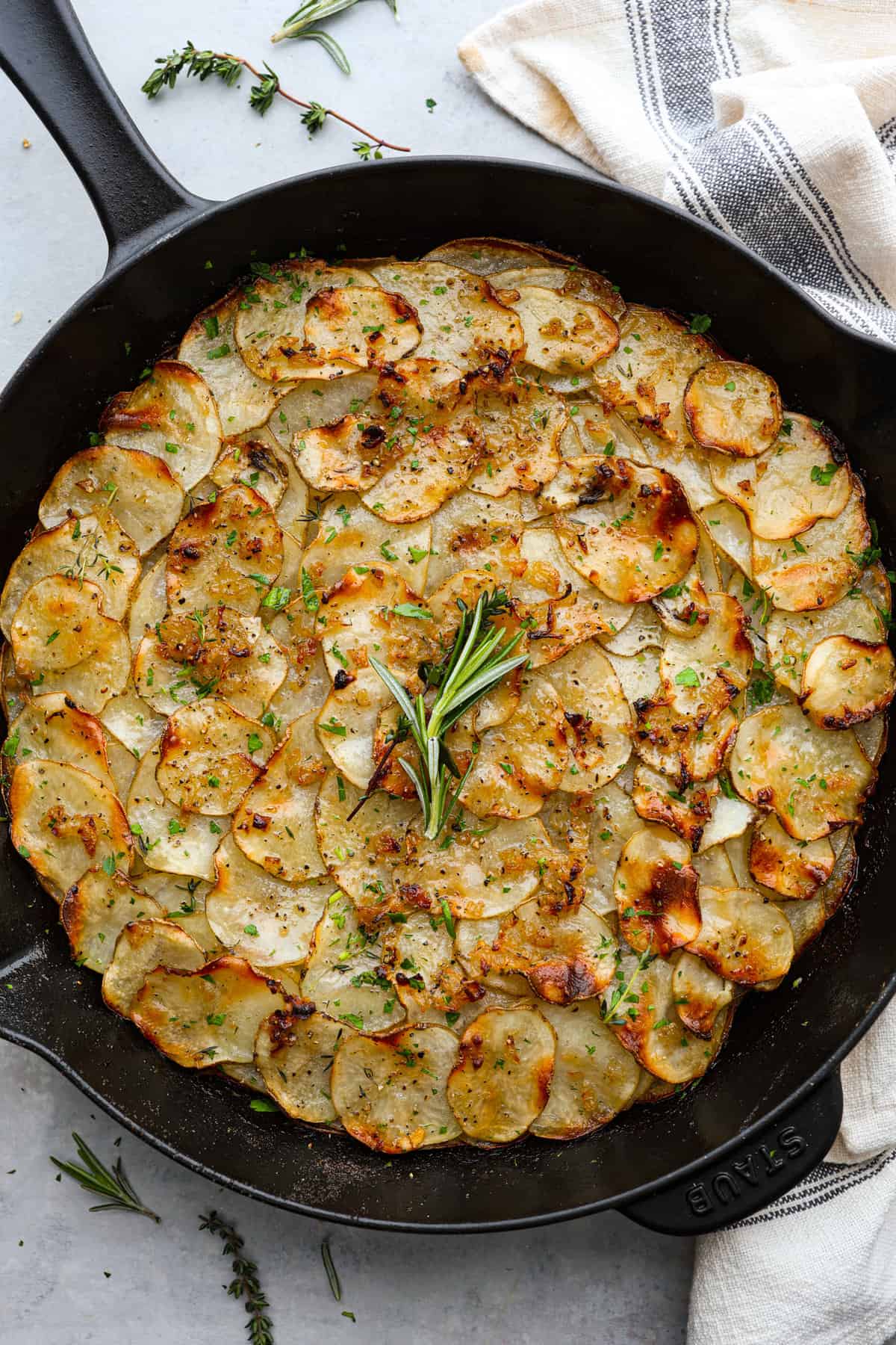 Easy Potato Stacks