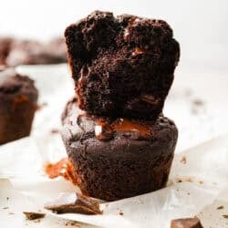 Dual Delicious Chocolate Muffins
