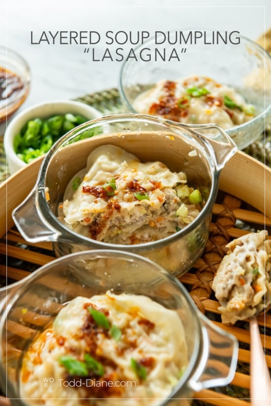 Split Soup Dumpling Lasagna.