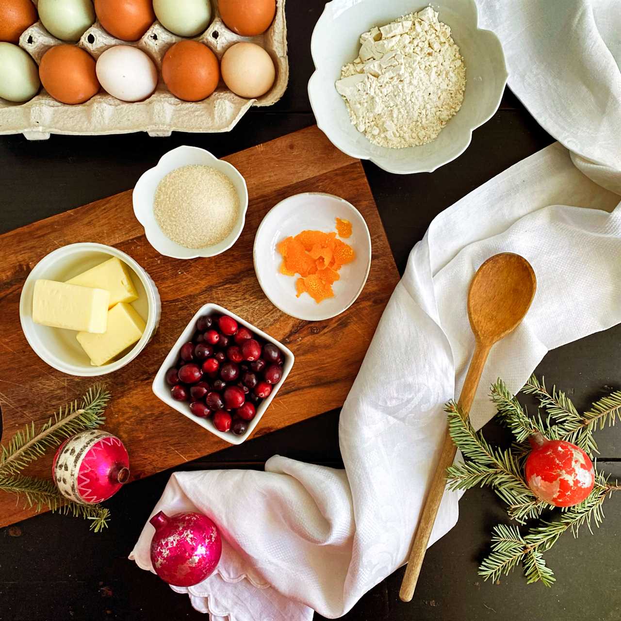 A Cranberry Cake at Christmas