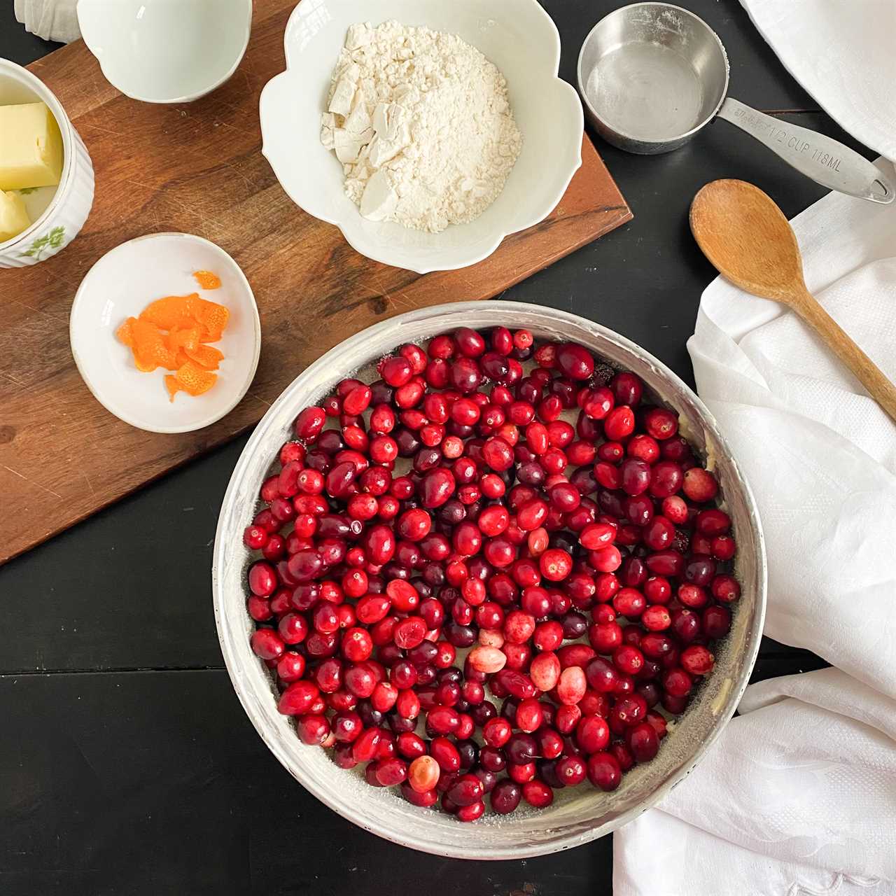 A Cranberry Cake at Christmas