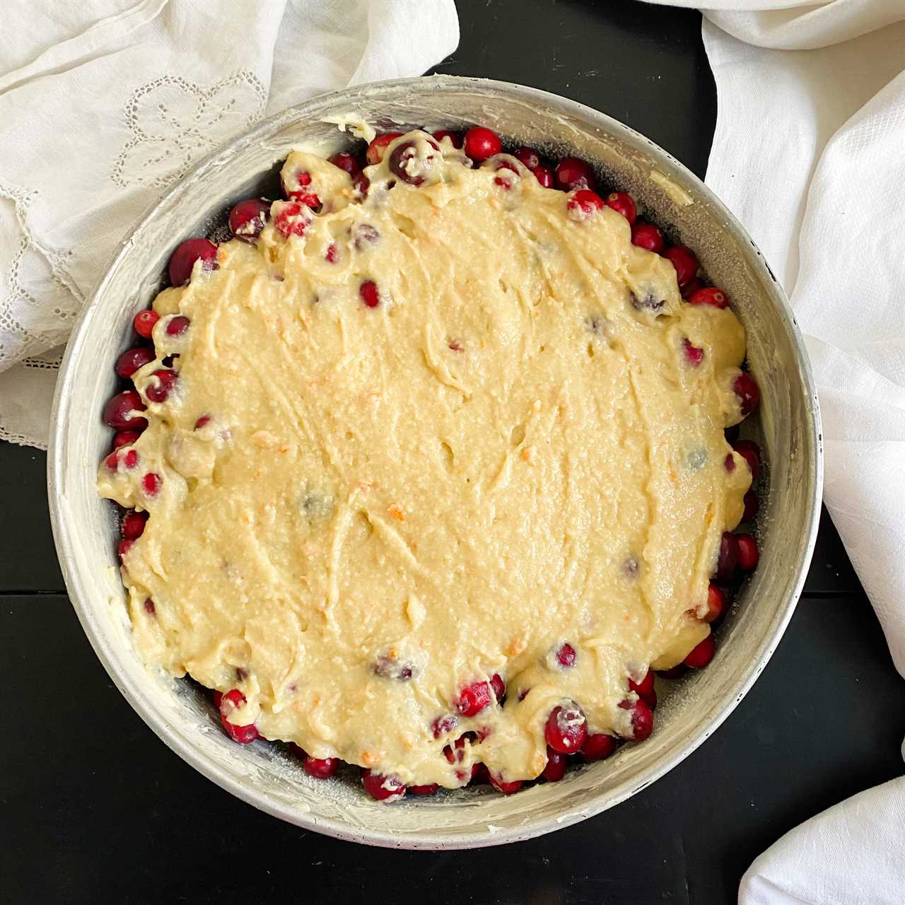 A Cranberry Cake at Christmas
