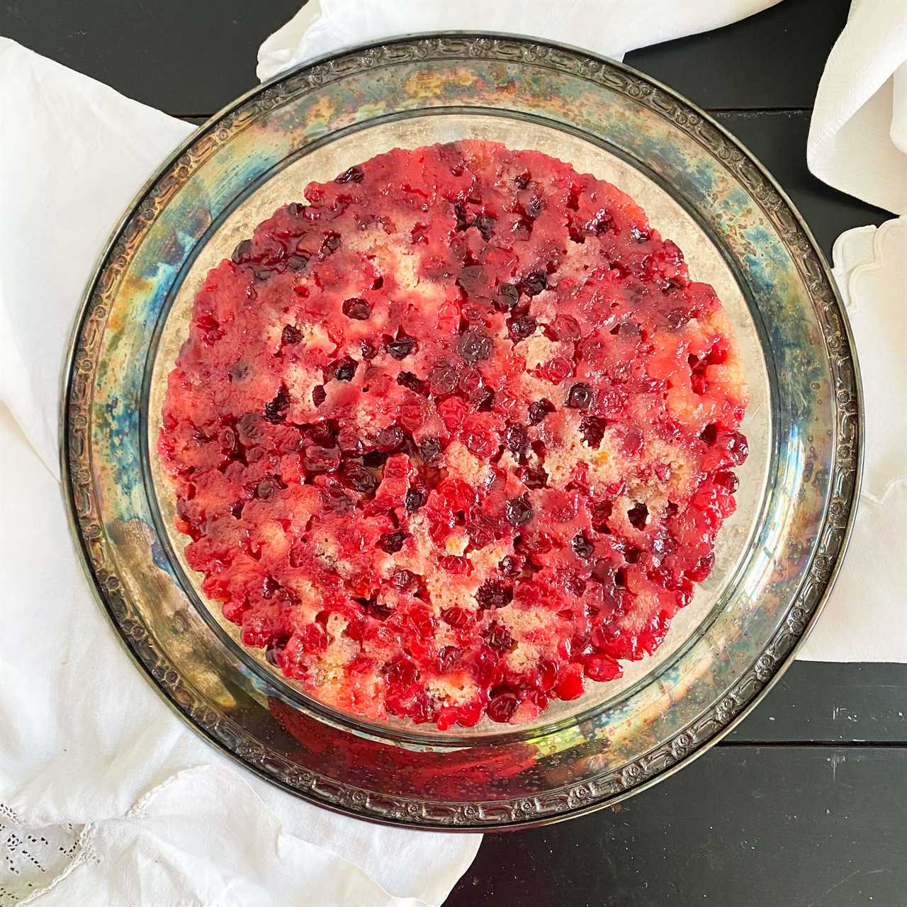 A Cranberry Cake at Christmas
