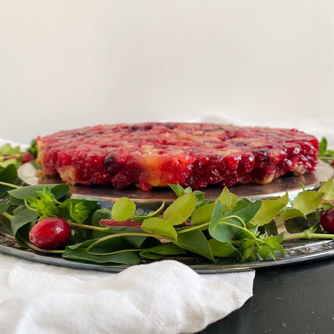 A Cranberry Cake at Christmas