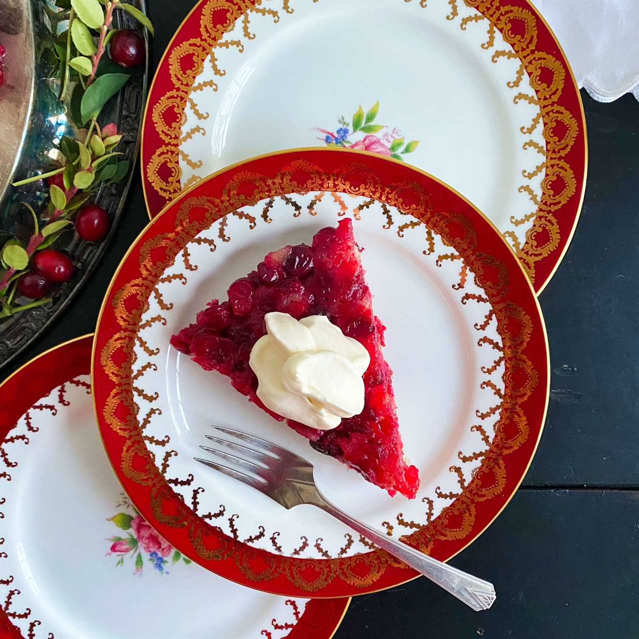 A Cranberry Cake at Christmas