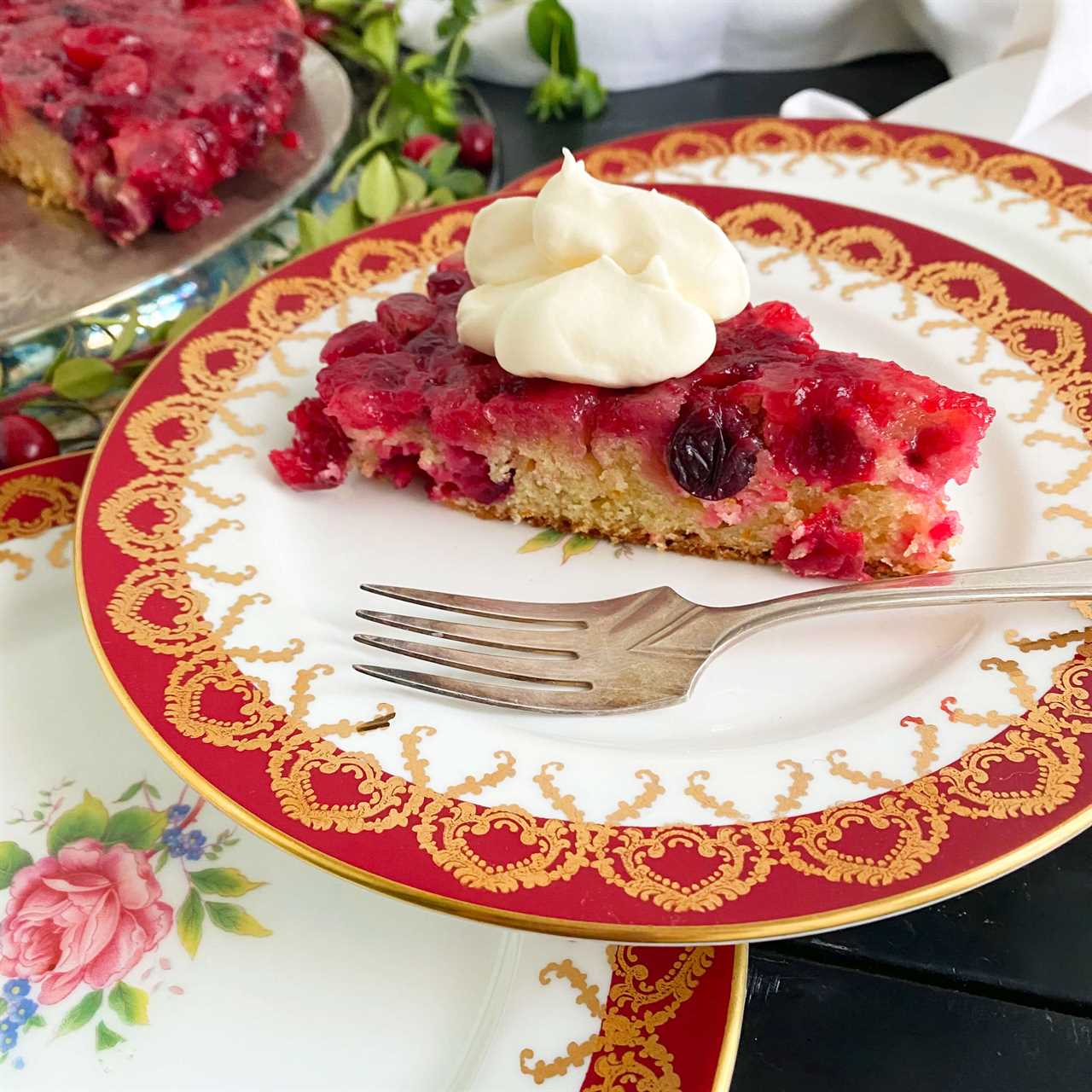 A Cranberry Cake at Christmas
