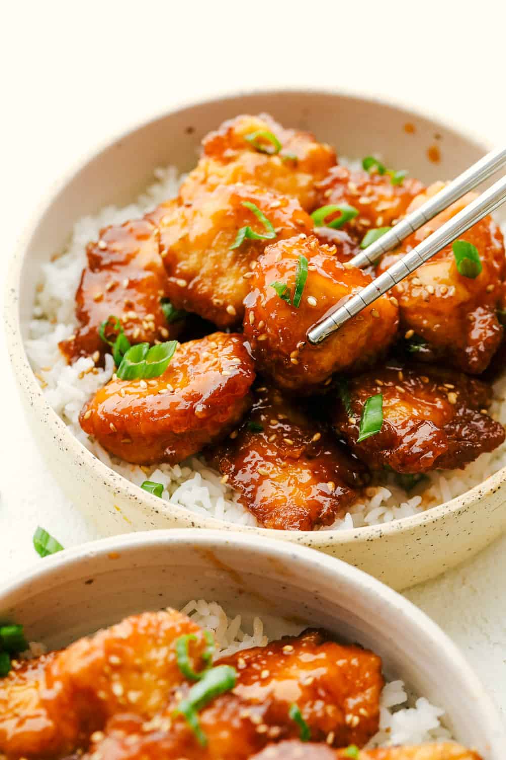 One Pan General Tso's Chicken