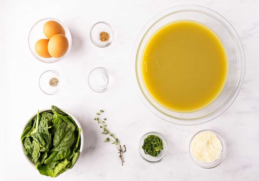 Stracciatella Soup (Italian Egg Decrease Soup).