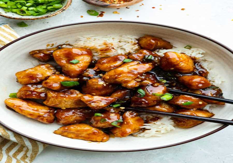 One Pan General Tso's Chicken