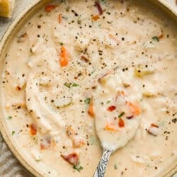 Break Hen and Rice Soup